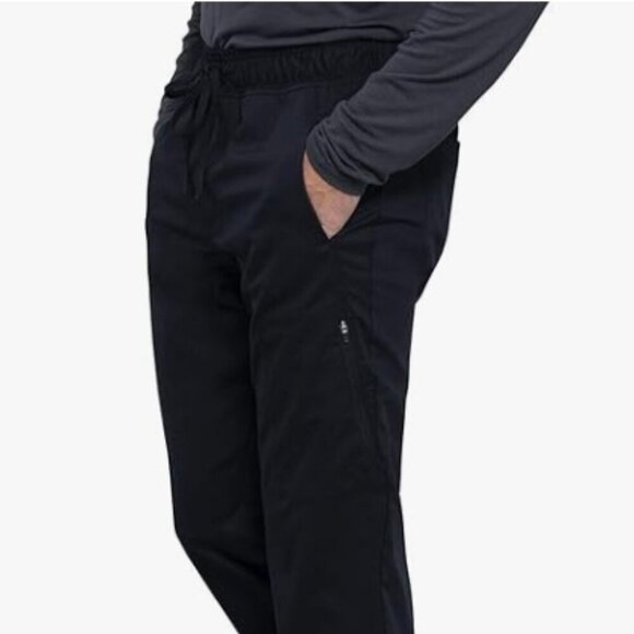 Cherokee Men Scrubs Pant Natural Rise Jogger with Zip Cargo Pocket WW012T - Picture 5 of 9